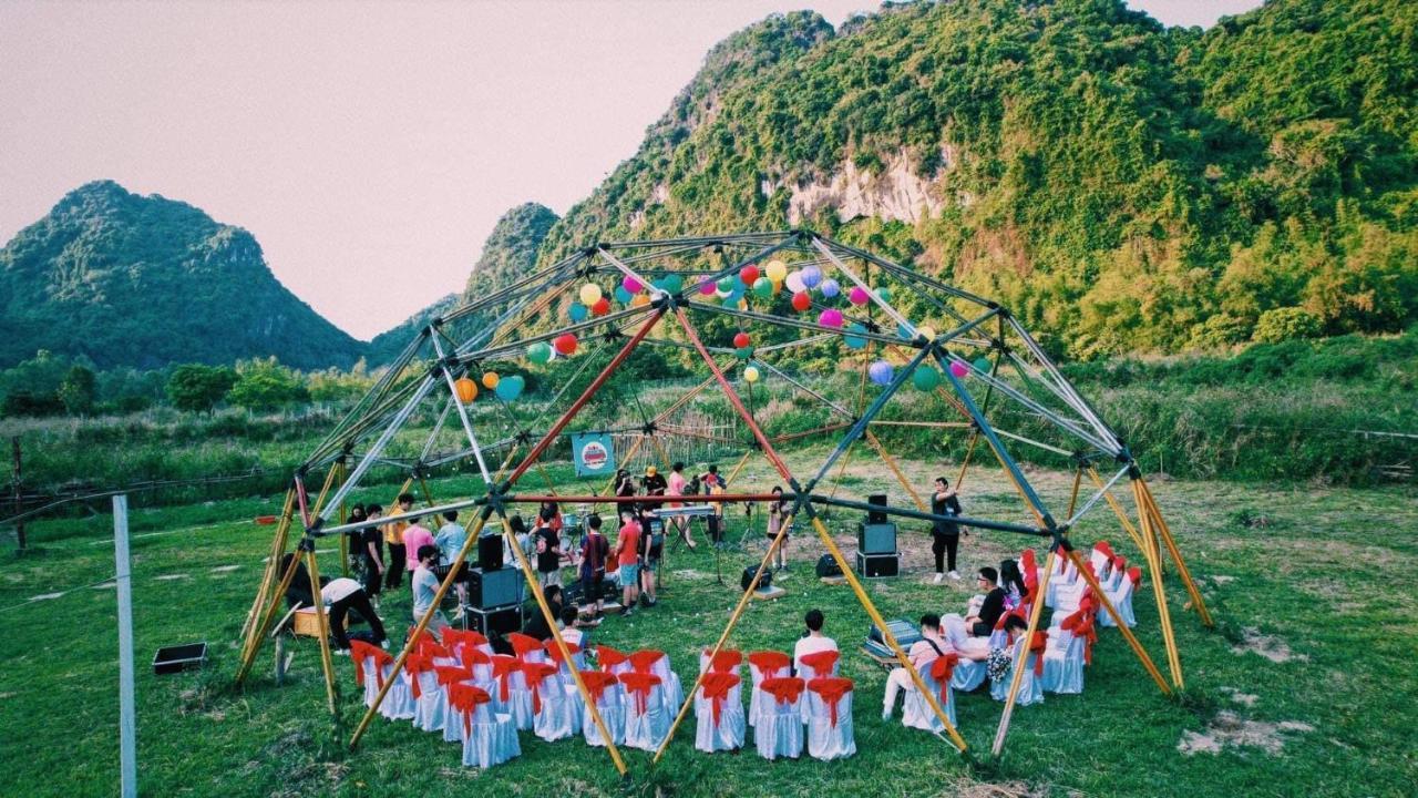 Woodstock Jungle Camp Hostel Hien Hao Exterior photo