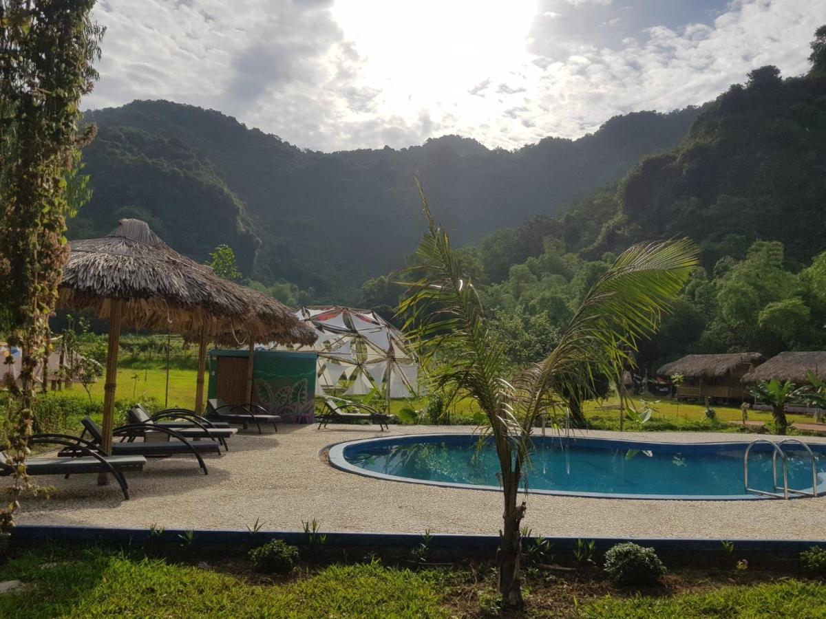 Woodstock Jungle Camp Hostel Hien Hao Exterior photo