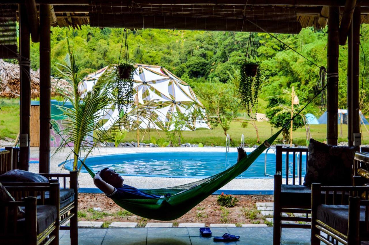 Woodstock Jungle Camp Hostel Hien Hao Exterior photo