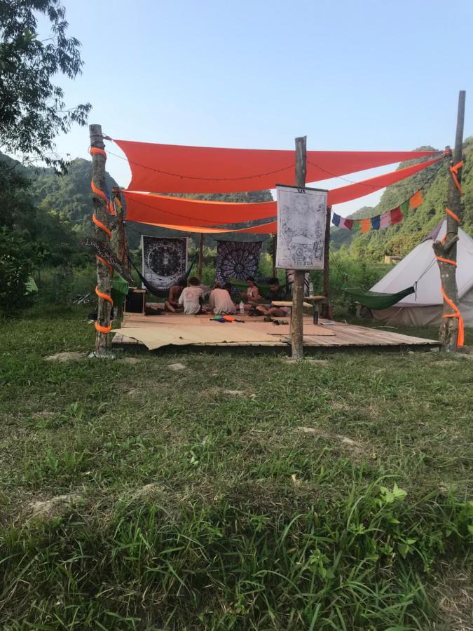 Woodstock Jungle Camp Hostel Hien Hao Exterior photo