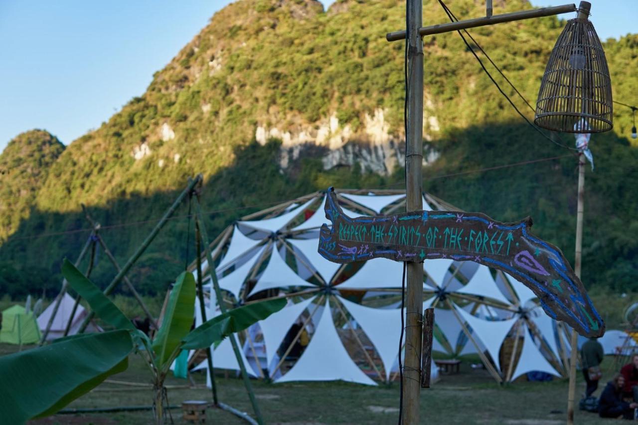Woodstock Jungle Camp Hostel Hien Hao Exterior photo