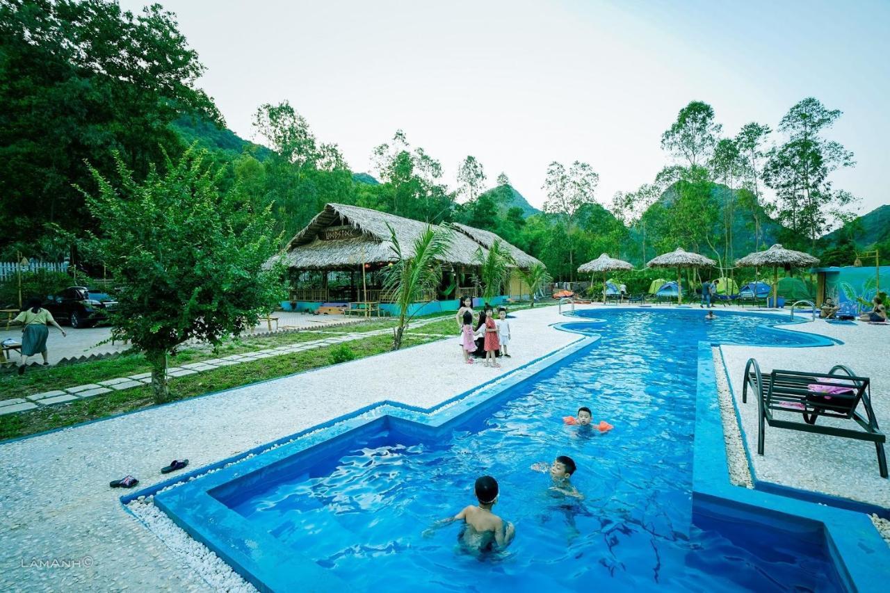 Woodstock Jungle Camp Hostel Hien Hao Exterior photo